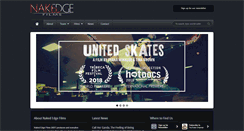 Desktop Screenshot of nakededgefilms.com